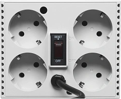 Стабилизатор напряжения Powercom TCA-1200 600Вт 1200ВА белый