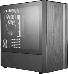 Корпус Cooler Master MasterBox NR400 w/o ODD черный без БП mATX 4x120mm 4x140mm 2xUSB3.0 audio bott PSU