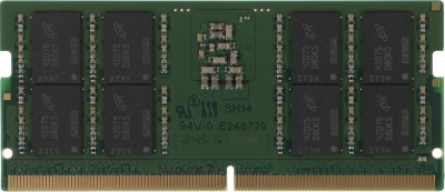 Память DDR5 32GB 5600MHz Kingston KVR56S46BD8-32 VALUERAM RTL PC5-44800 CL46 SO-DIMM 262-pin 1.1В single rank Ret