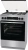 Плита Комбинированная Gorenje GKS6C70XF нержавеющая сталь (стеклянная крышка) реш.чугун