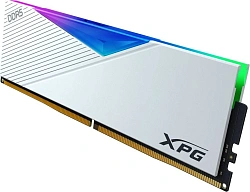 Память DDR5 2x16GB 6400MHz A-Data AX5U6400C3216G-DCLARWH XPG Lancer RGB RTL Gaming PC5-51200 CL32 DIMM 288-pin 1.35В kit dual rank с радиатором Ret