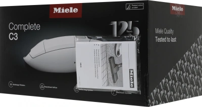 Пылесос Miele Complete C3 125 Edition lotus 890Вт белый/черный