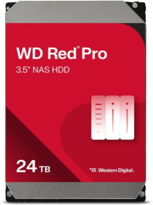 Жесткий диск WD SATA-III 24TB WD240KFGX Red Pro (7200rpm) 512Mb 3.5"