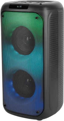 Минисистема Hyundai H-MC1231 черный 40Вт FM USB BT micro SD