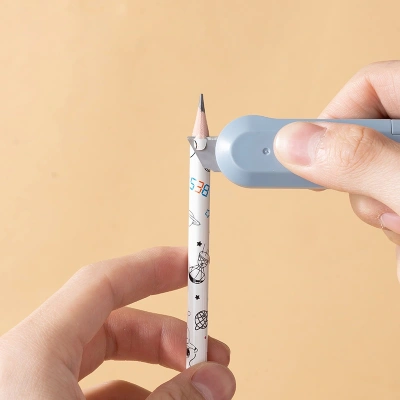 Карандаш ч/г Deli EC048-HB 2.2мм HB кругл. липа рисунок ластик