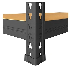 Стеллаж Практик SBL 180KD пол.:5 разборная 1803x750x350мм антрацит (S24499371109)