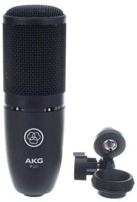 Микрофон проводной AKG P120 черный