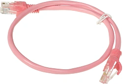 Патч-корд Premier PP12-0.5M/RO 1000Гбит/с UTP 4 пары cat.5E CCA molded 0.5м розовый RJ-45 (m)-RJ-45 (m)