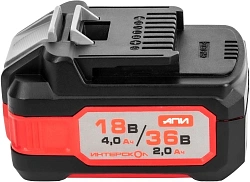 Батарея аккумуляторная Интерскол АПИ-4(2)/18(36)И 36В 2Ач Li-Ion (2400.204)