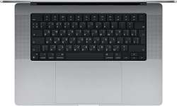Ноутбук Apple MacBook Pro A2485 M1 Pro 10 core 16Gb SSD1Tb/16 core GPU 16.2" Liquid Retina XDR (3456x2234) macOS grey space WiFi BT Cam (MK193RU/A)