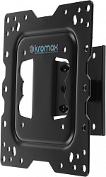 Кронштейн для телевизора Kromax DIX-16 черный 22"-55" макс.30кг настенный поворот и наклон