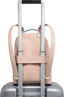 Рюкзак женский Piquadro Blue Square CA6677B2/RO2 пудровый кожа