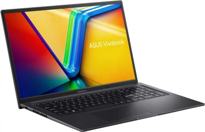 Ноутбук Asus VivoBook 17X M3704YA-AU052 Ryzen 7 7730U 16Gb SSD512Gb AMD Radeon Graphics 17.3" IPS FHD (1920x1080) без ОС black WiFi BT Cam (90NB1192-M00200)