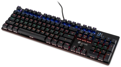 Клавиатура Оклик 990 G2 механическая черный USB Multimedia for gamer LED (1875240)