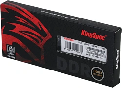 Память DDR3L 8GB 1600MHz Kingspec KS1600D3N13508G RTL PC3L-12800 CL11 SO-DIMM 204-pin 1.35В single rank Ret