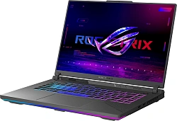 Ноутбук Asus ROG Strix G16 G614PW-TS133 Ryzen 9 8940HX 32Gb SSD1Tb NVIDIA GeForce RTX5080 16Gb 16" IPS 2.5K (2560x1600) без ОС grey WiFi BT Cam (90NR0QK7-M006P0)