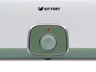 Йогуртница Kitfort KT-2006 20Вт 4б. 180мл белый/зеленый
