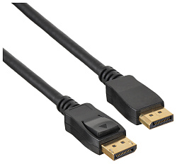 Кабель аудио-видео Buro V1.4 DisplayPort (m)/DisplayPort (m) 1.5м. черный (BHP-DPP-1.4-1.5)