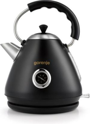 Чайник электрический Gorenje K17CLBK 1.7л. 2200Вт черный корпус: металл/пластик