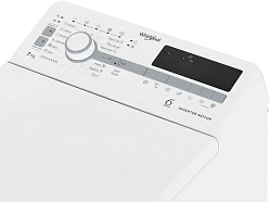 Стиральная машина Whirlpool TDLR 7231BS EU пан.англ. класс: A загр.вертикальная макс.:7кг белый инвертор