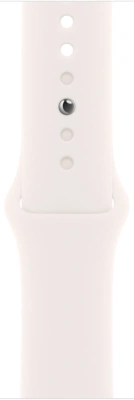 Смарт-часы Apple Watch Series 10 A2997 42мм OLED корп.розовое золото Sport Band рем.белый разм.брасл.:130-180мм (MWWH3LW/A)