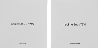 Гарнитура внутриканальные Realme Buds T310 черный беспроводные bluetooth в ушной раковине (6941764436886)