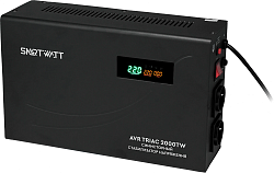 Стабилизатор напряжения Smartwatt AVR Triac 2000TW 2000ВА черный
