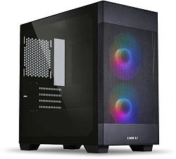 Корпус Lian-Li Lancool 205M Mesh черный без БП mATX 3x120mm 2x140mm 2xUSB3.0 audio bott PSU