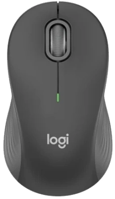 Мышь Logitech M550 темно-серый/серый оптическая 4000dpi silent беспров. BT/Radio USB для ноутбука 3but (910-007446)