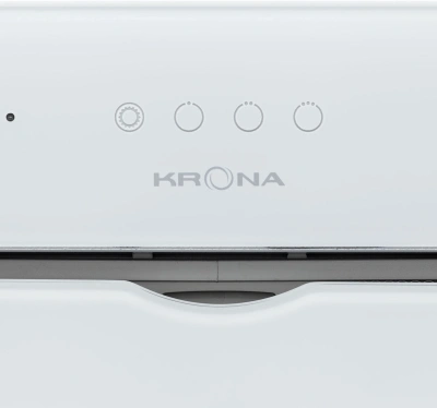Вытяжка встраиваемая Krona Arven 600 S белый управление: сенсорное (1 мотор)