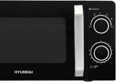 Микроволновая Печь Hyundai HYM-M2052 20л. 700Вт черный/серебристый