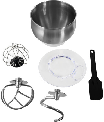 Миксер планетарный Lex LXMX 4133 1000Вт белый