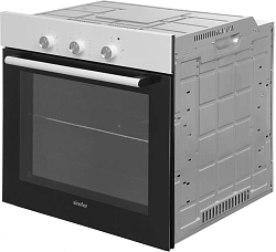 Духовой шкаф Электрический Simfer B6EW16011 белый/черный