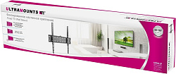 Кронштейн для телевизора Ultramounts UM813F черный 32"-55" макс.40кг настенный фиксированный