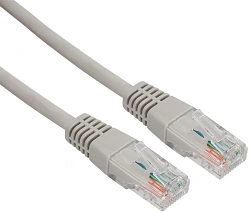 Патч-корд Rexant 18-8004 UTP RJ-45 вил.-вилка RJ-45 кат.5E 1.5м серый LSZH
