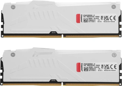 Память DDR5 2x16GB 6400MHz Kingston KF564C32BWEAK2-32 Fury Beast RGB RTL Gaming PC5-51200 CL32 DIMM 288-pin 1.4В kit dual rank с радиатором Ret