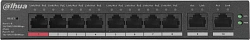 Коммутатор Dahua DH-CS4010-8GT-110 (L2) 10x100Мбит/с 8PoE 110W управляемый