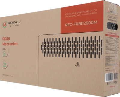 Конвектор Royal Clima Fiori Meccanico REC-FRBR2000M 2000Вт черный