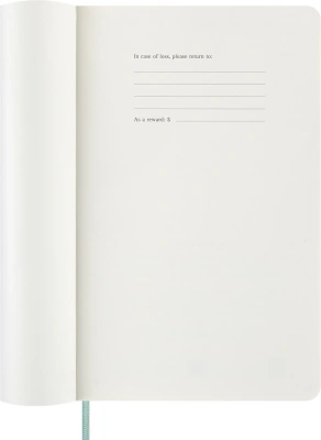 Еженедельник Moleskine PRECIOUS & ETHICAL MAMBA Large 130х210мм обложка экокожа 144стр. бирюзовый