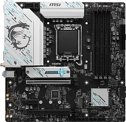 Материнская плата MSI B760M GAMING PLUS WIFI DDR4 Soc-1700 Intel B760 4xDDR4 mATX AC`97 8ch(7.1) 2.5Gg+HDMI+DP