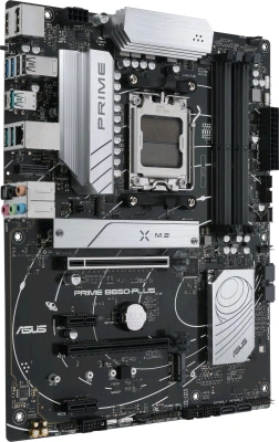 Материнская плата Asus PRIME B650-PLUS-CSM SocketAM5 AMD B650 4xDDR5 ATX AC`97 8ch(7.1) 2.5Gg RAID+HDMI+DP