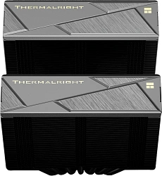 Устройство охлаждения(кулер) Thermalright Royal Pretor 130 Ultra Soc-AM5/AM4/1200/1700/1851 черный 4-pin 29.4dB Al+Cu Ret (RP130-ULTRA-BL)
