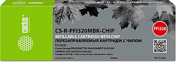 Картридж перезаправляемый струйный Cactus CS-R-PFI320MBK-CHIP PFI-320 черный матовый (260мл) для Canon imagePROGRAF TM-200/200MFP/205/300/300MFP/305/250/255/350/355 с чипом