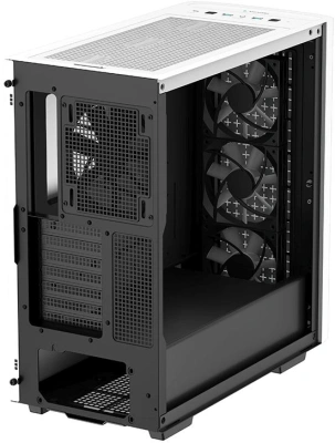 Корпус Deepcool CK560 WH белый без БП ATX 3x120mm 4x140mm 2xUSB3.0 audio bott PSU