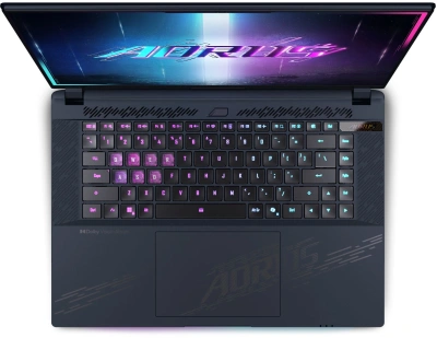 Ноутбук Gigabyte AORUS MASTER 16 AM6H Core Ultra 9 275HX 32Gb SSD1Tb NVIDIA GeForce RTX5070Ti 12Gb 16" OLED QHD+ (2560x1600) Windows 11 Pro black WiFi BT Cam (BXHC4KZE64SP)