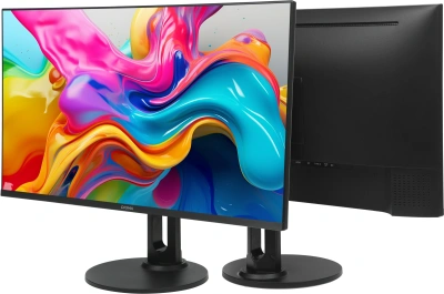 Монитор Digma 27" Progress 27P605F черный IPS LED 5ms 16:9 HDMI M/M матовая HAS 300cd 178гр/178гр 1920x1080 75Hz G-Sync FreeSync DP FHD USB 6.05кг