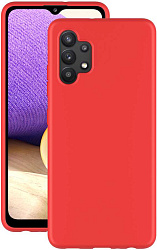 Чехол (клип-кейс) Deppa для Samsung Galaxy A32 Gel Color красный (870089)