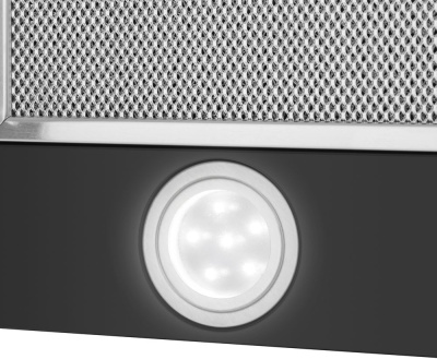 Вытяжка встраиваемая Maunfeld VS Fast 60 черный управление: кулисные переключатели (1 мотор)