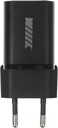 Сетевое зар./устр. Wiiix UNNK-4-2-24QCPD-FAST 15W 2.4A (PD+QC) USB-A универсальное черный