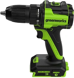 Дрель-шуруповерт Greenworks DD345 аккум. патрон:быстрозажимной (3708307CUA)